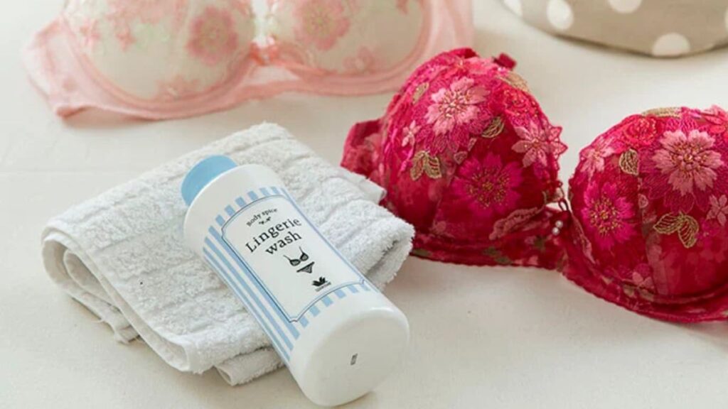 ナイトブラ洗濯準備中の画像