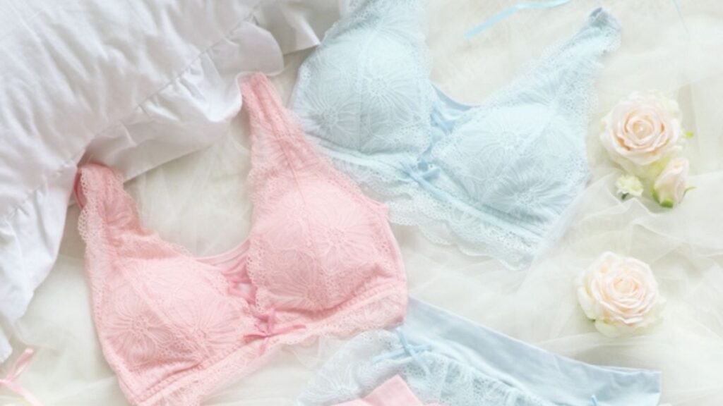 可愛いナイトブラの画像