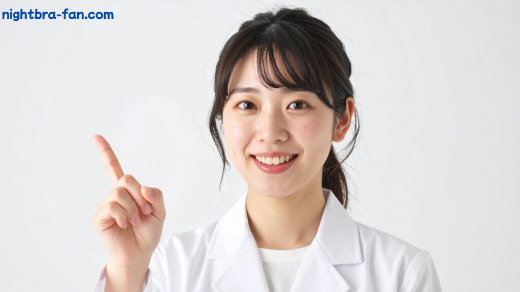 提案している女性の画像